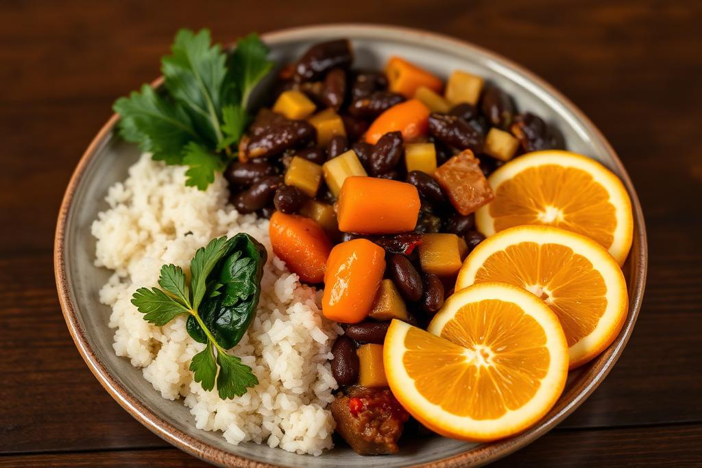 Prato de Feijoada Vegetariana